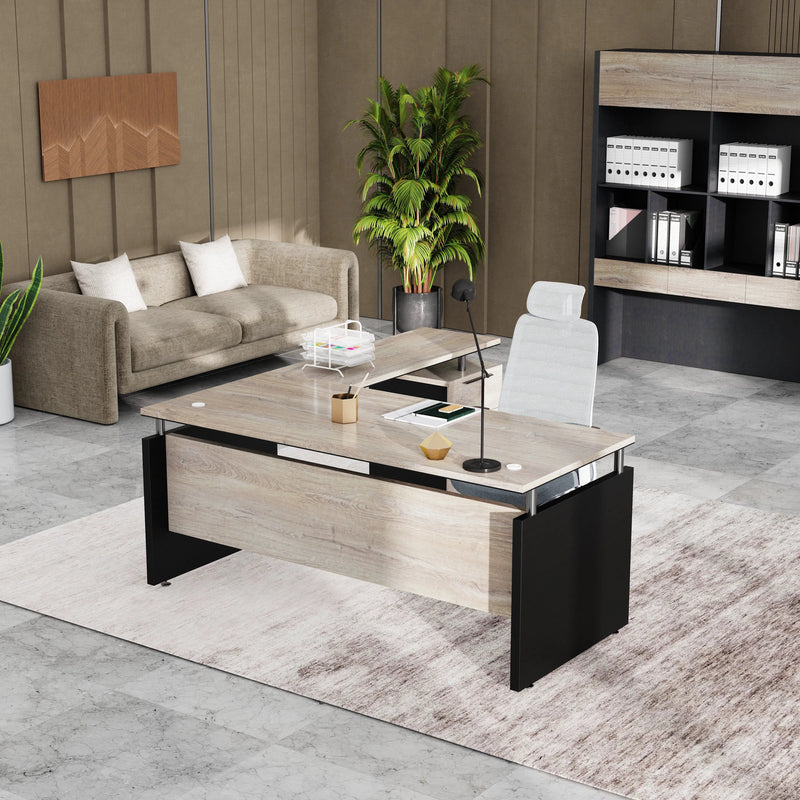 Juniper · Modern L-Shaped Executive Desk