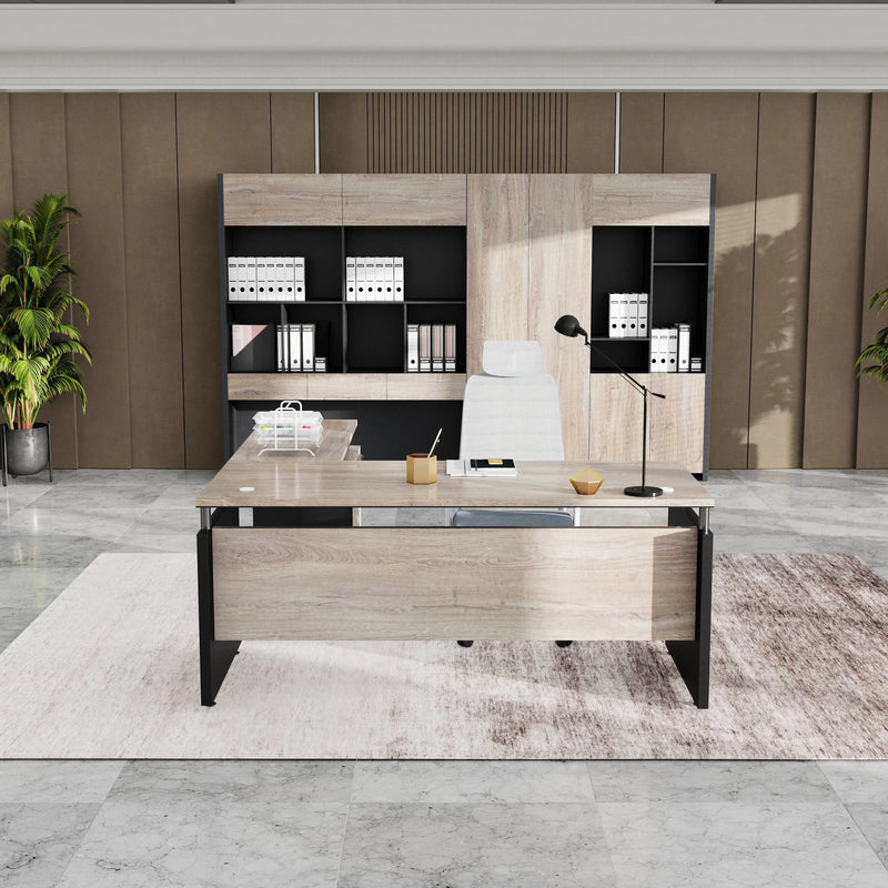 Juniper · Modern L-Shaped Executive Desk