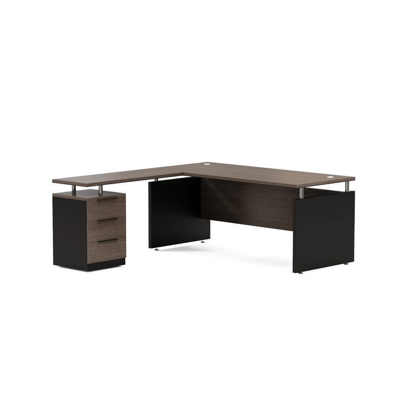 Juniper · Modern L-Shaped Executive Desk
