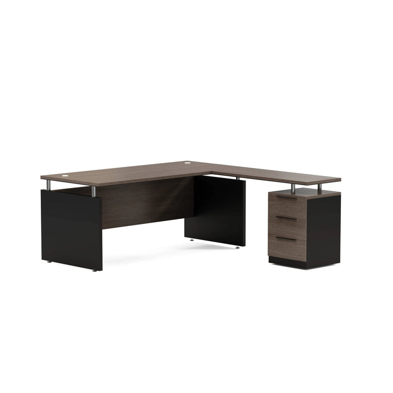 Juniper · Modern L-Shaped Executive Desk