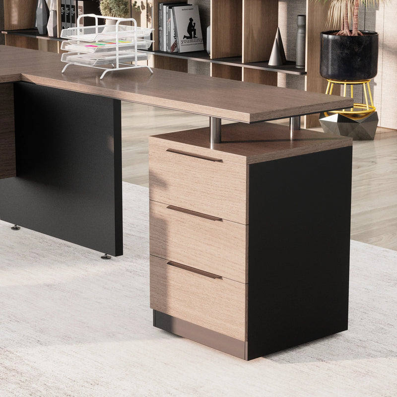 Juniper · Modern L-Shaped Executive Desk