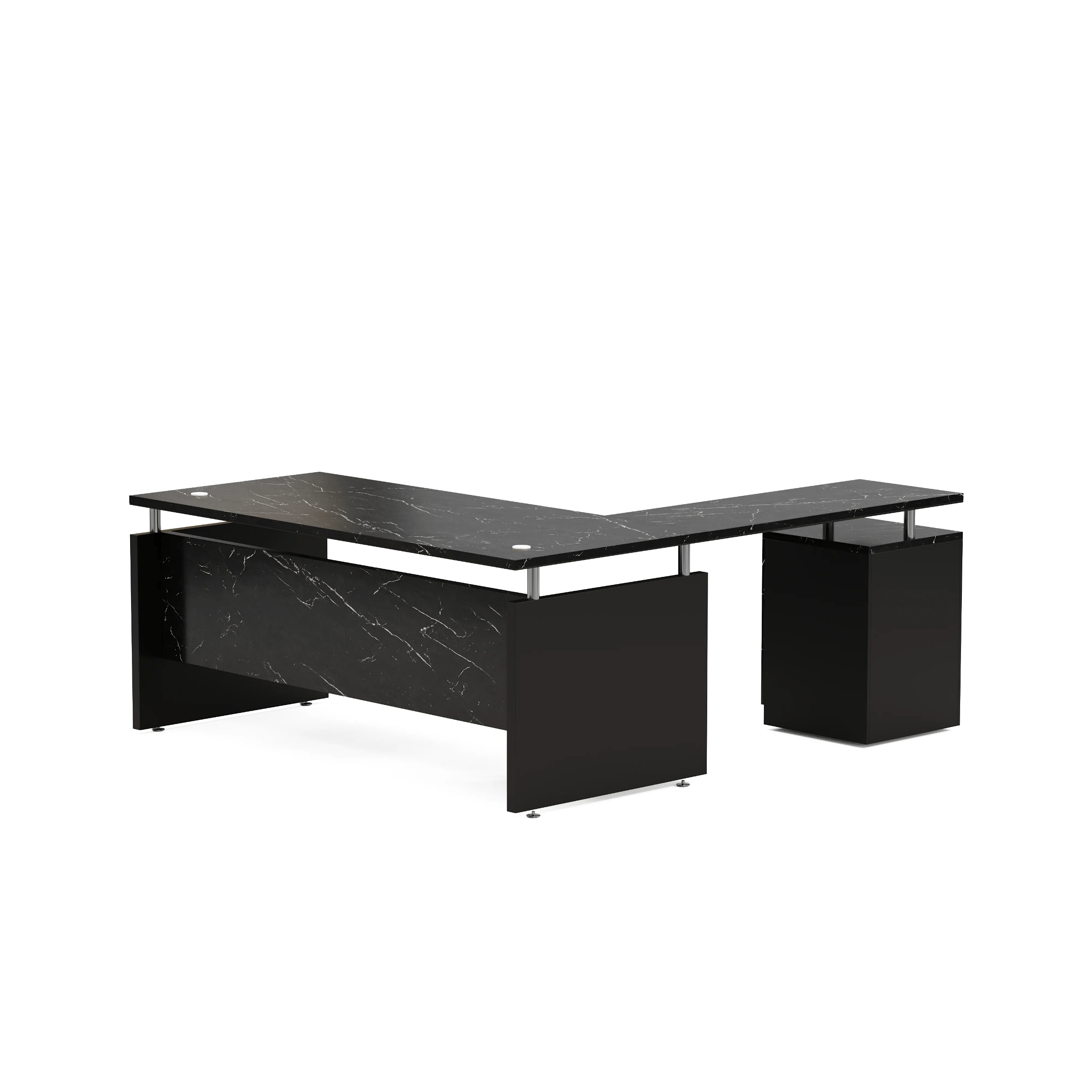 Juniper · Modern L-Shaped Executive Desk