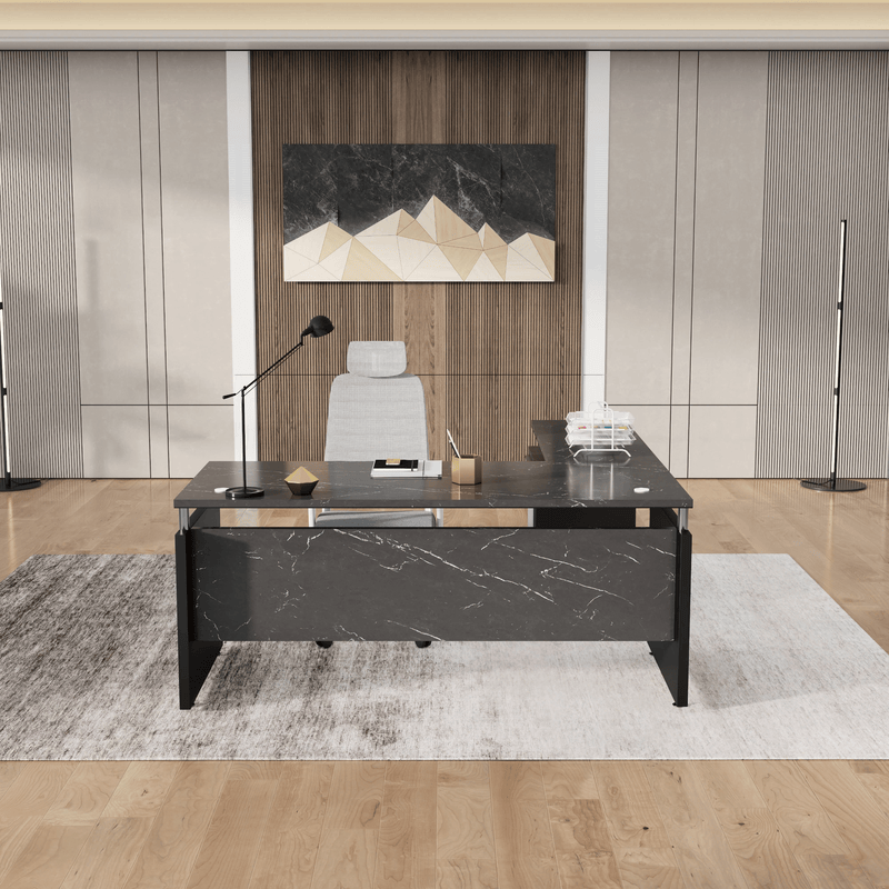 Juniper · Modern L-Shaped Executive Desk