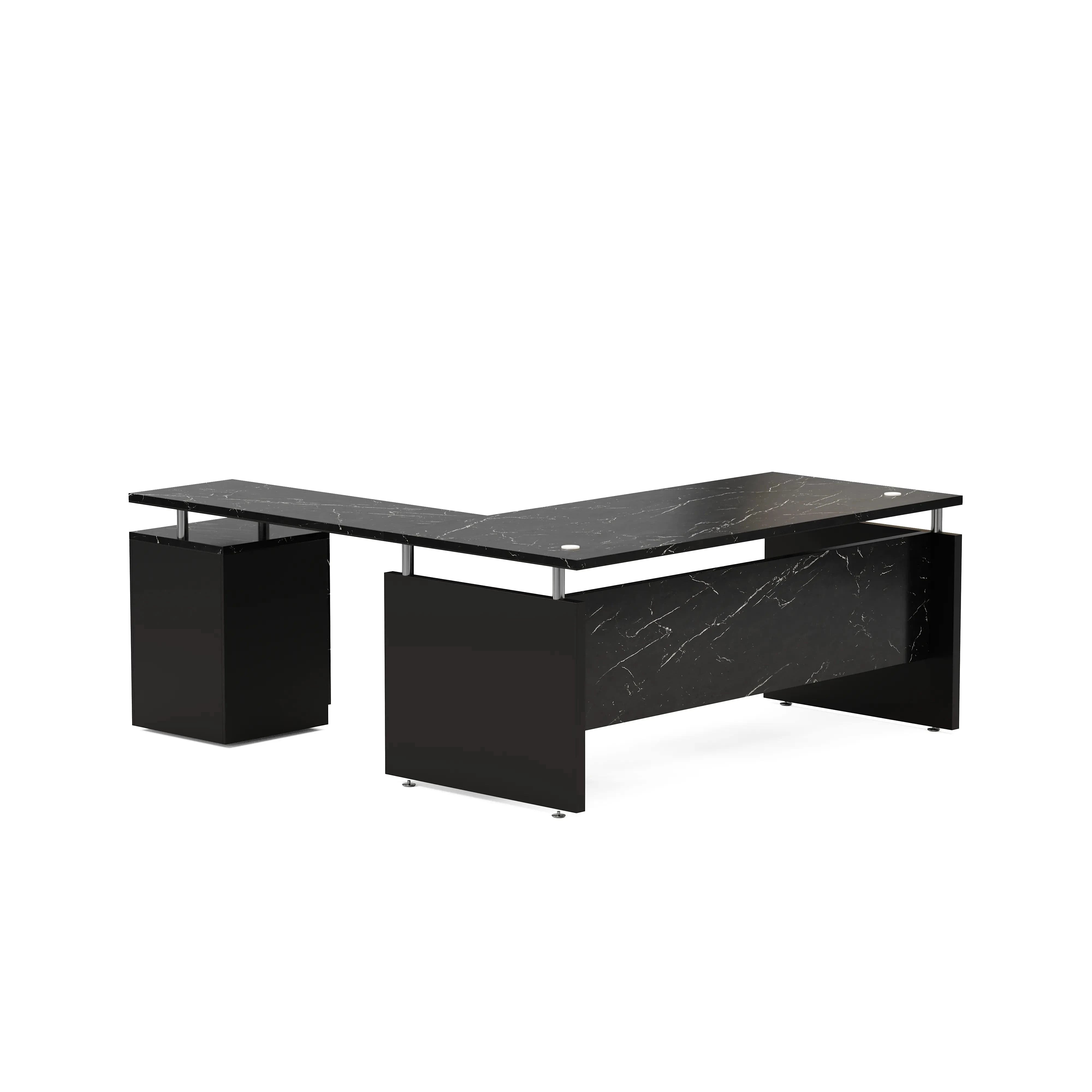 Juniper · Modern L-Shaped Executive Desk