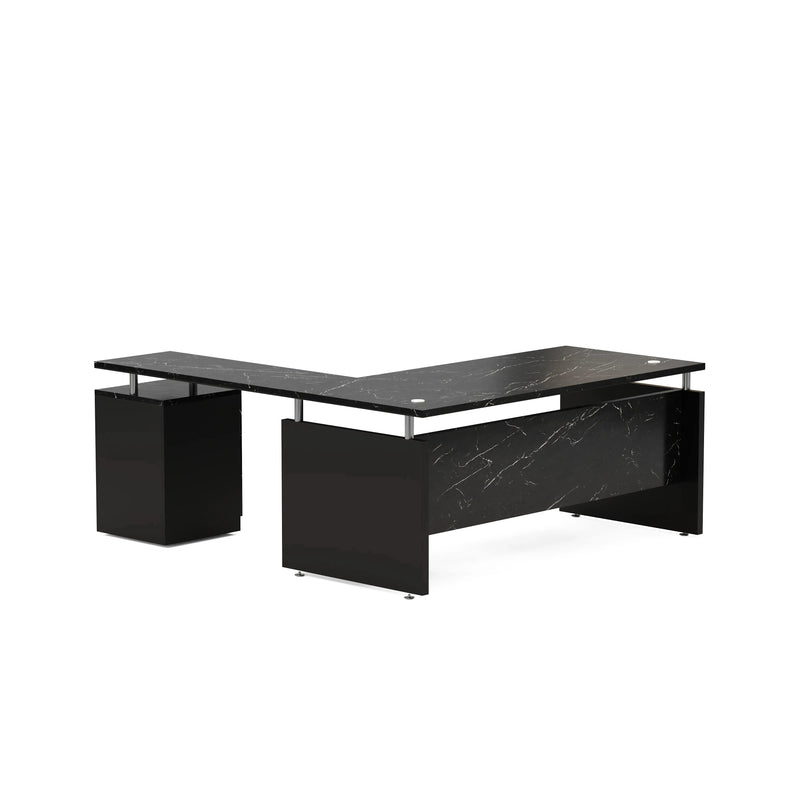 Juniper · Modern L-Shaped Executive Desk