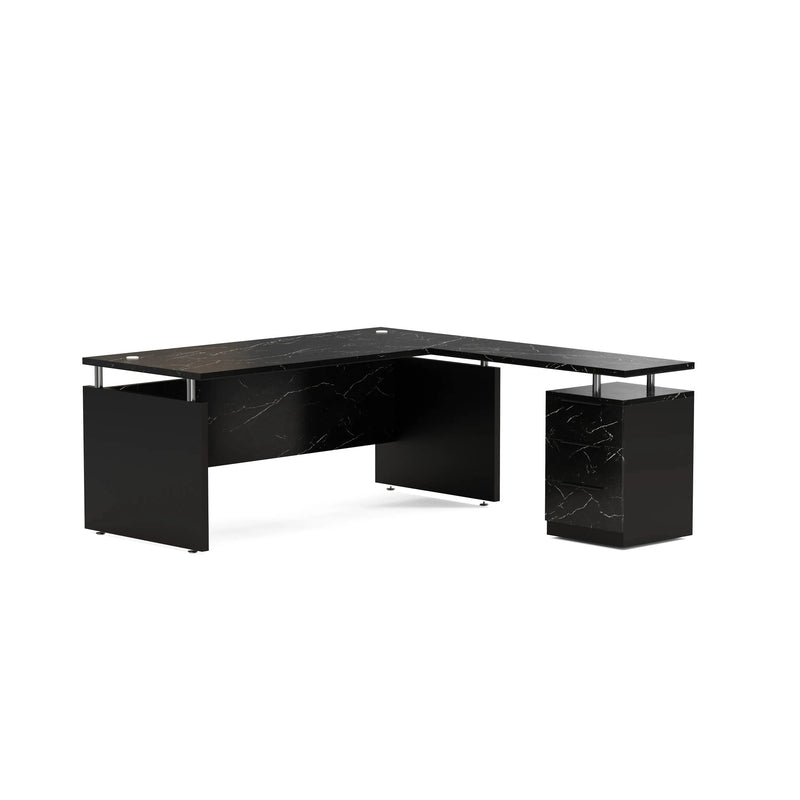 Juniper · Modern L-Shaped Executive Desk