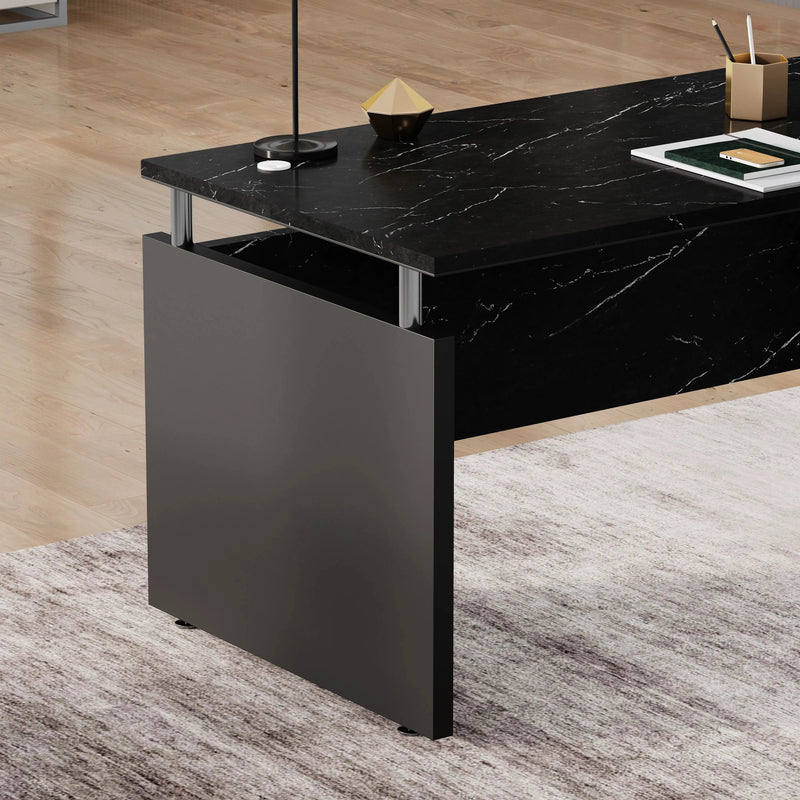 Juniper · Modern L-Shaped Executive Desk