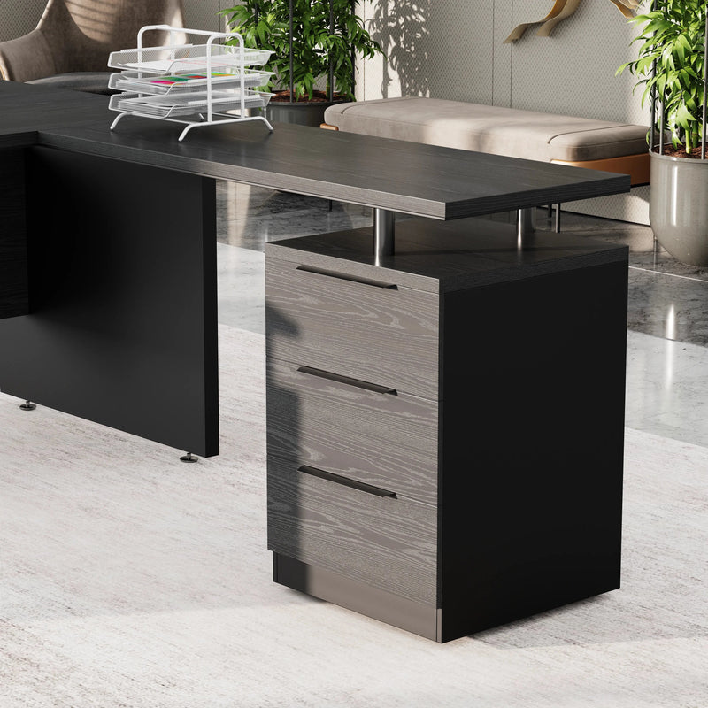 Juniper · Modern L-Shaped Executive Desk