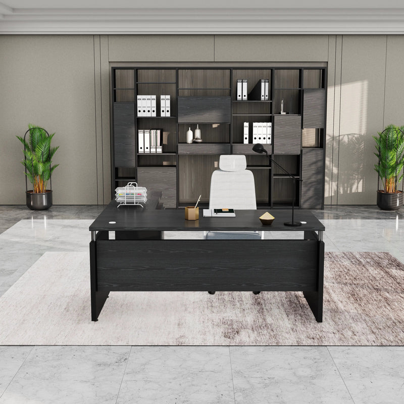 Juniper · Modern L-Shaped Executive Desk