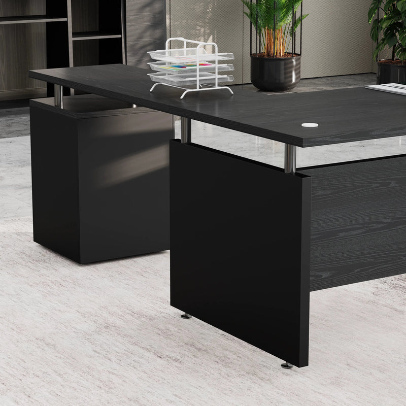 Juniper · Modern L-Shaped Executive Desk