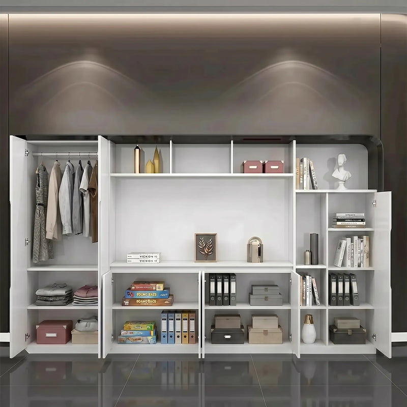 Turing · Office Shelves w/ Wardrobe & Storage