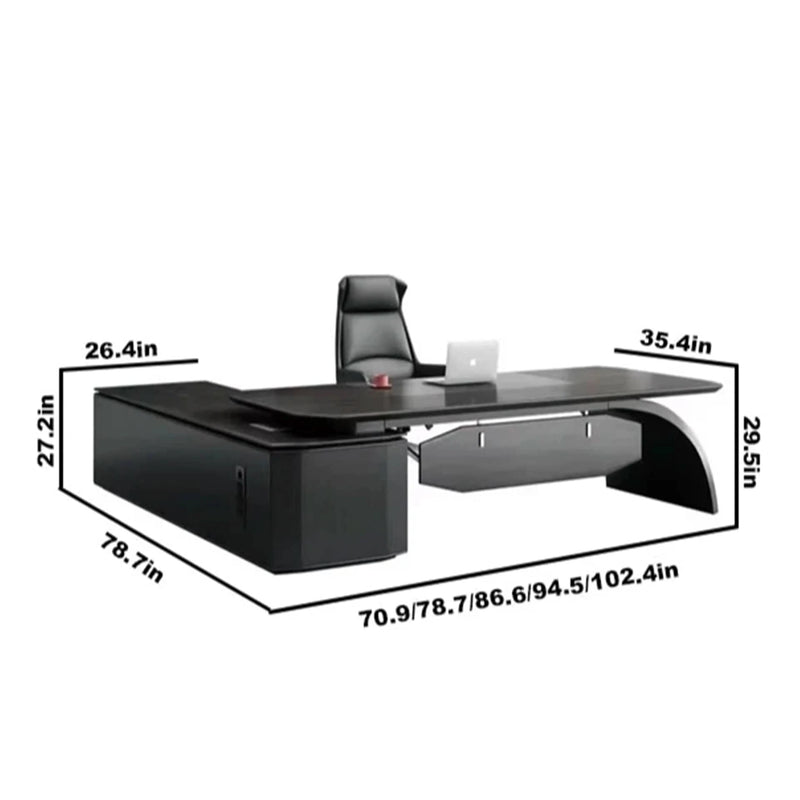 Kai · Modern L-Shaped Executive Desk