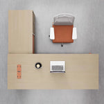 Kaiel · Modern L-Shaped Executive Desk