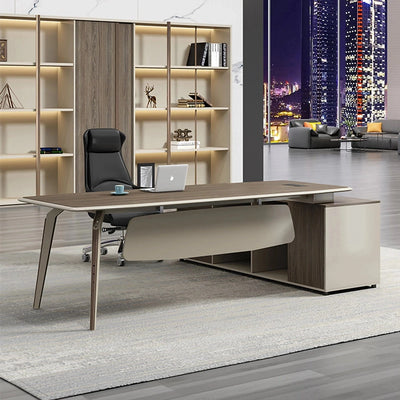 Kairon · Modern L-Shaped Executive Desk