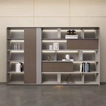Kaithos · Office Shelves w/ Lighting & Storage