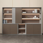 Kaithos · Office Shelves w/ Lighting & Storage