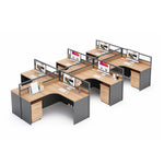 Keaton · L-Shaped Cubicle Workstation