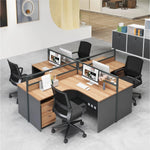 Keaton · L-Shaped Cubicle Workstation