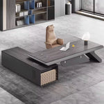 Keiran · Modern L-Shaped Executive Desk