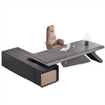 Keiran · Modern L-Shaped Executive Desk