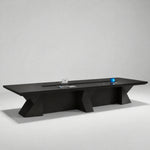 Kendrix · Conference Room Table — Glossy Black