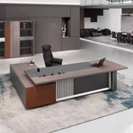 Kenny · Modern L-Shaped Executive Desk