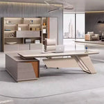 Kevin · Modern L-Shaped Executive Desk