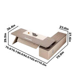 Konnie · Modern L-Shaped Executive Desk