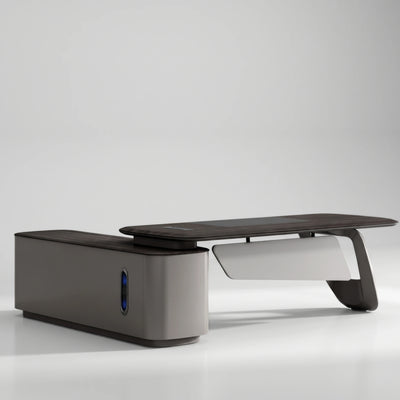 Veris · Modern L-Shaped Executive Desk