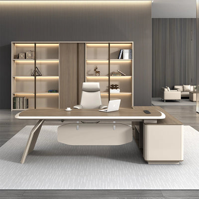 Kyros · Modern L-Shaped Executive Desk