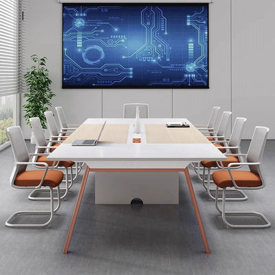 Lennox · Collaborative Meeting Table, White