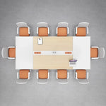 Comity · White Collaborative Meeting Table