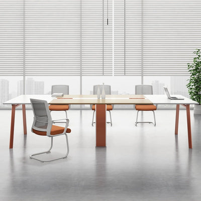 Lennox · Collaborative Meeting Table, White
