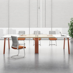 Lennox · Collaborative Meeting Table, White