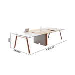 Lennox · Collaborative Meeting Table, White