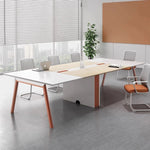 Lennox · Collaborative Meeting Table, White