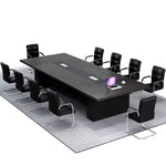 Lenny · Conference Room Table, Black