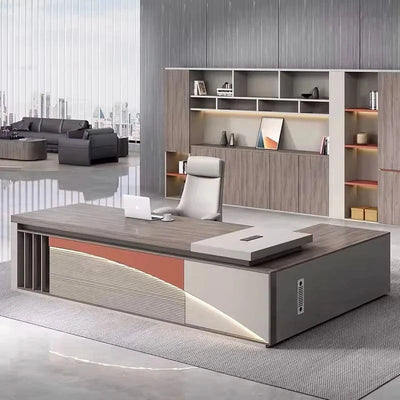 Leonel · Modern L-Shaped Executive Desk