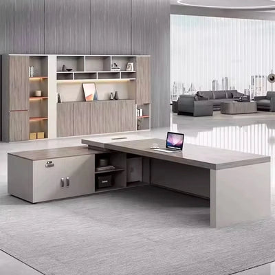 Leonel · Modern L-Shaped Executive Desk