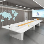 Lynix · White Conference Room Table