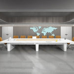 Lynix · White Conference Room Table