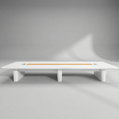 Lynix · White Conference Room Table