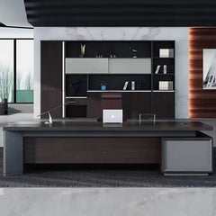 Lory · Modern L-Shaped Executive Desk