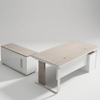 Vesper · Executive Desk w/ Mobile Storage