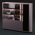 Luna ·  Office Shelves w/ Lighting & Storage