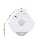 Lyra · Tapered Hexagonal Conference Table, White