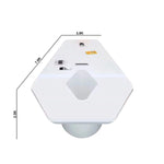 Lyra · Tapered Hexagonal Conference Table, White