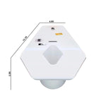 Lyra · Tapered Hexagonal Conference Table, White