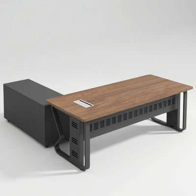 Patton · Executive Desk w/ Mobile Storage