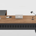 Lysander · Executive Desk w/ Mobile Storage